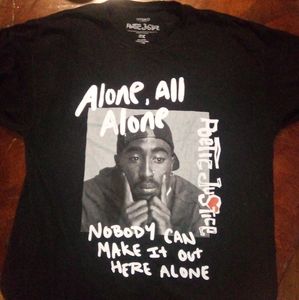 Poetic justice Tupac size 2X